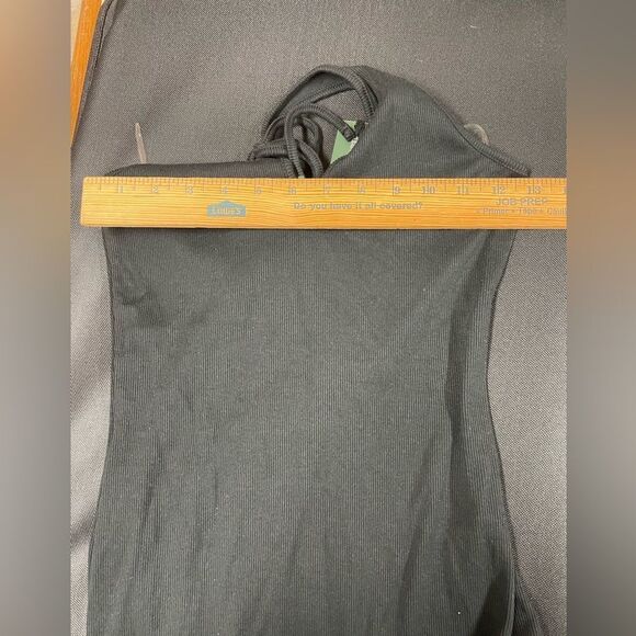 Rib halter top mini dress - Picture 4 of 10